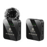 Microfono Lavalier Wireless PULUZ 1 TX + 1 RX