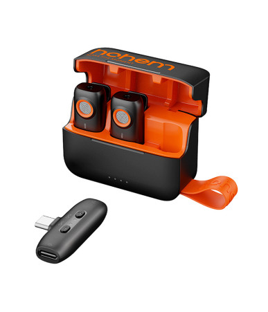 Microphone Hohem (2TX + 1RX +Charging Case )Type-C