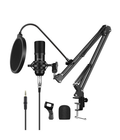 Microfono Condensatore Puluz PU612B Studio Broadcast