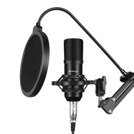 Microfono Condensatore Puluz PU612B Studio Broadcast
