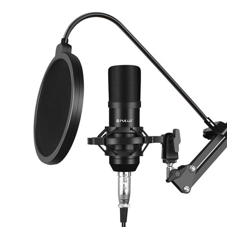 Microfono Condensatore Puluz PU612B Studio Broadcast