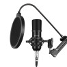 Microfono Condensatore Puluz PU612B Studio Broadcast