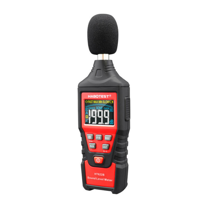 Digital decibel meter Habotest HT622B USB A/C Digital decibel meter Habotest HT622B USB A/C