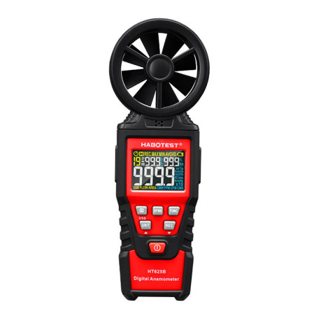 Anemometro Digitale Habotest HT625B con USB