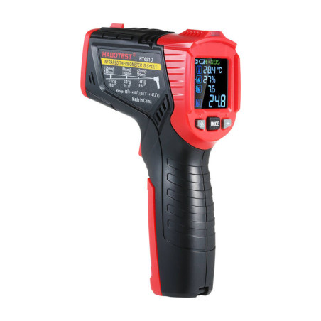 Pirometro Laser Digitale Habotest HT651D, Misuratore Umidità