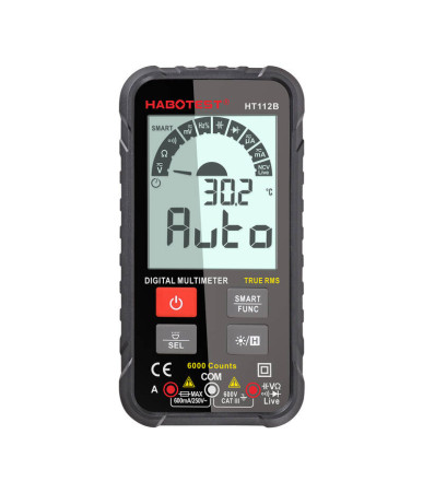 Multimetro Digitale Habotest HT112B True RMS