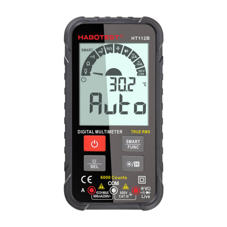 Multimetro Digitale Habotest HT112B True RMS Multimetro Digitale Habotest HT112B True RMS