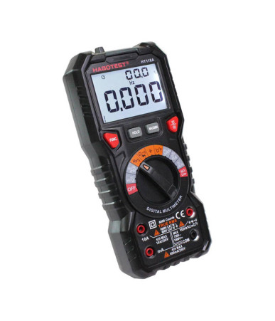 Multimetro Digitale Habotest HT118A True RMS NCV con Torcia
