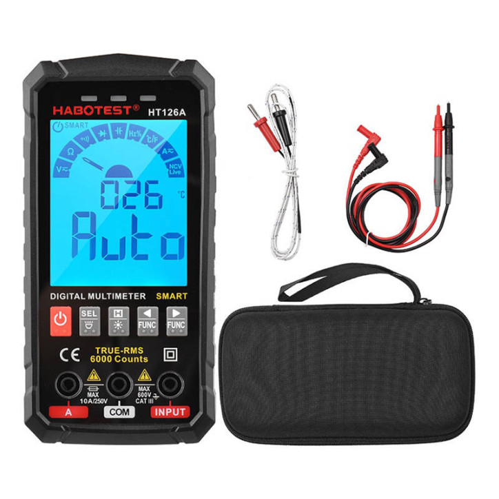 Habotest HT126A Multimetro Digitale Universale