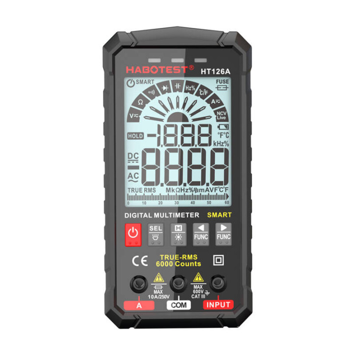 Habotest HT126A Multimetro Digitale Universale