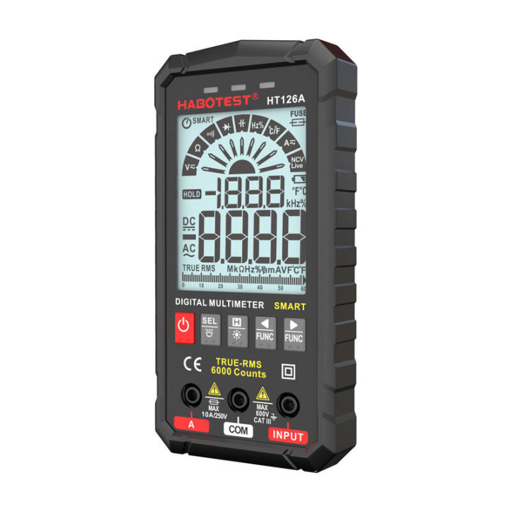 Habotest HT126A Multimetro Digitale Universale