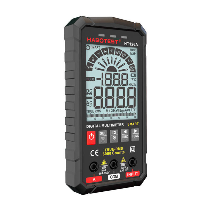 Habotest HT126A Multimetro Digitale Universale