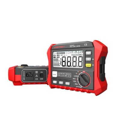Habotest HT5910 Tester RCD e Resistenza di Loop Digitale