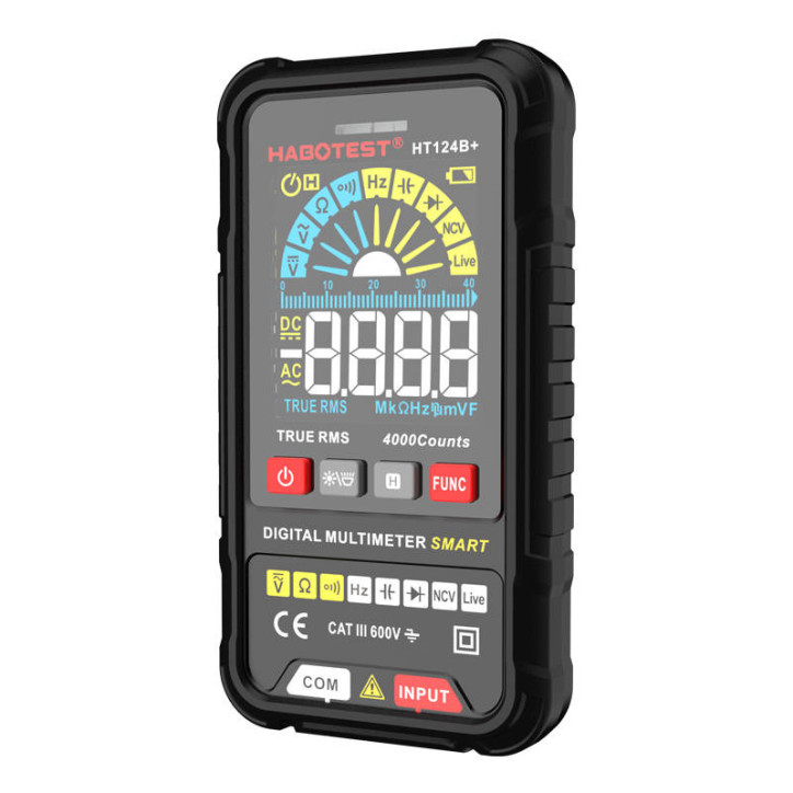 Multimetro Digitale Universale Habotest HT124B+