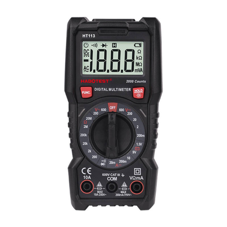 Habotest HT113 Multimetro Digitale Universale