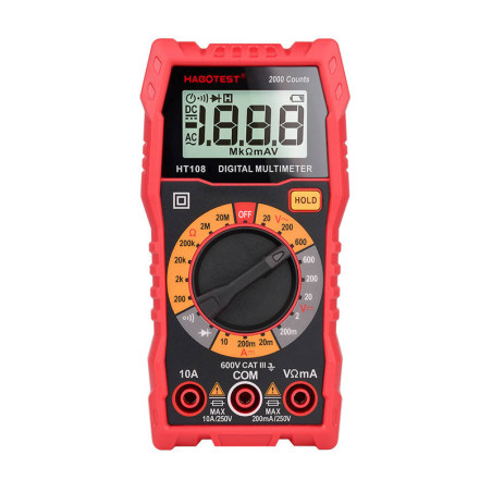 Multimetro Digitale Universale Habotest HT108L