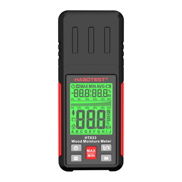 Misuratore di Umidità Legno Habotest HT633 Misuratore di Umidità Legno Habotest HT633