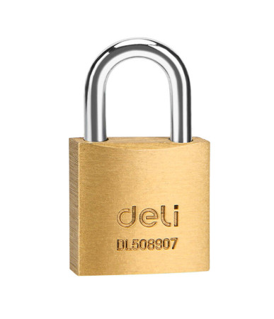 Deli Tools brass padlock EDL508907