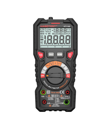 Multimetro Digitale Habotest HT118E True RMS NCV