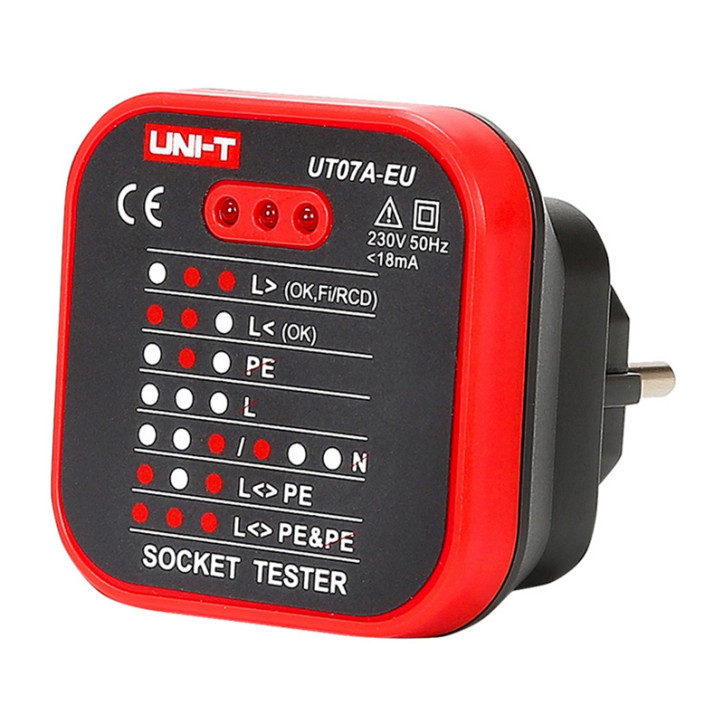 UNI-T UT07A-EU Tester prese elettriche