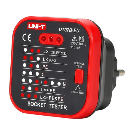 UNI-T UT07B-EU Tester prese elettriche