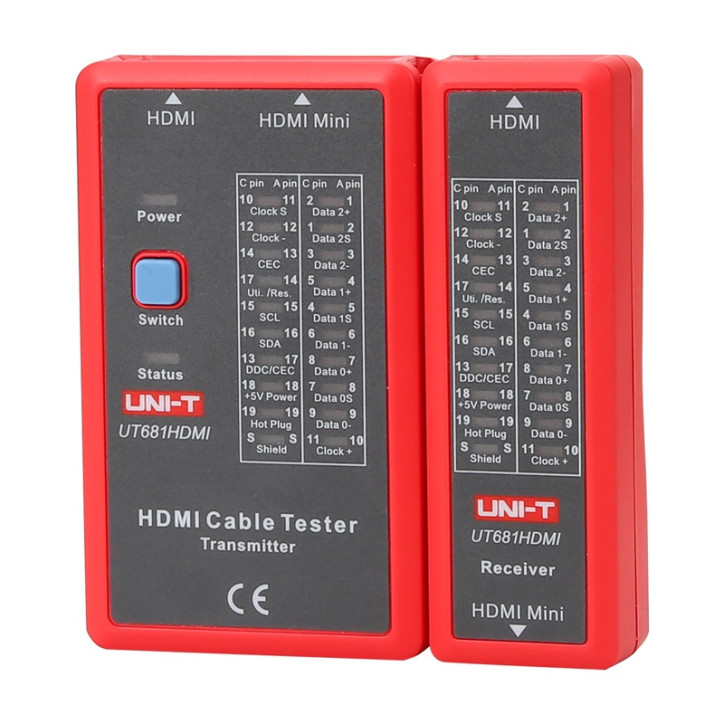 Tester cavo HDMI UNI-T UT681HDMI Tester cavo HDMI UNI-T UT681HDMI