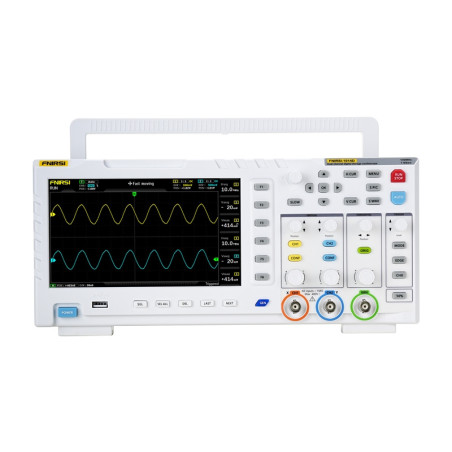 FNIRSI 1014D Oscilloscopio Generatore di Segnali 100MHz Doppio Canale