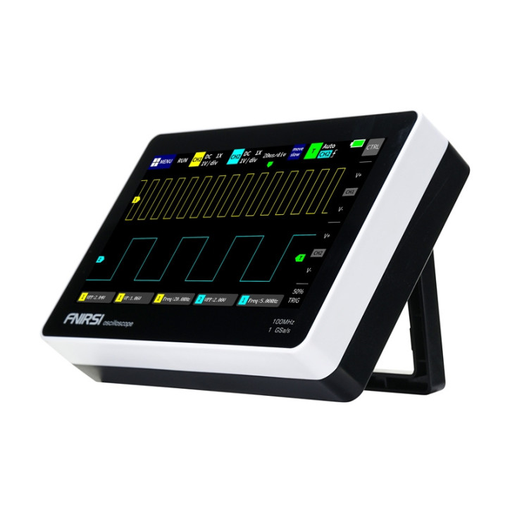 FNIRSI 1013D Oscilloscopio Tablet 100MHz 1GS/s Touchscreen 7"