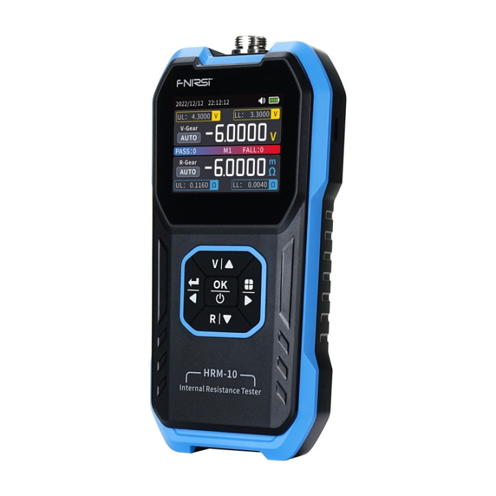 FNIRSI HRM-10 internal battery resistance meter