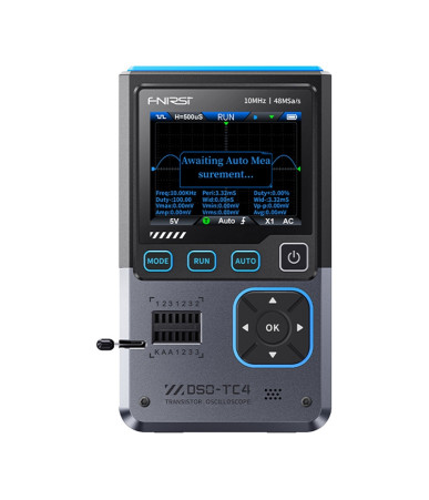 Portable 3-in-1 mini oscilloscope FNIRSI DSO-TC4