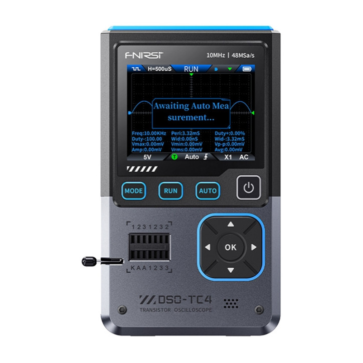 FNIRSI DSO-TC4 Oscilloscopio Portatile 3-in-1