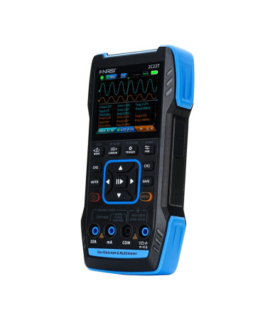 FNIRSI 2C23T Oscilloscopio Multimetro Generatore di Segnali 3-in-1