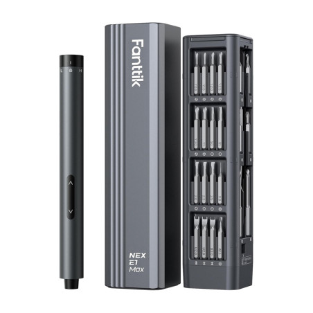 Fanttik E1 Max 3.7V electric screwdriver set (gray)