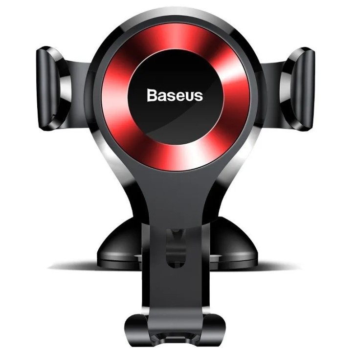 Baseus Osculum Supporto Gravitazionale per Telefono Auto Rosso