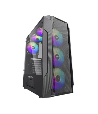 Darkflash LEO computer case (black)