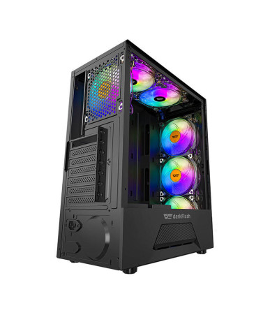 Darkflash LEO computer case (black)