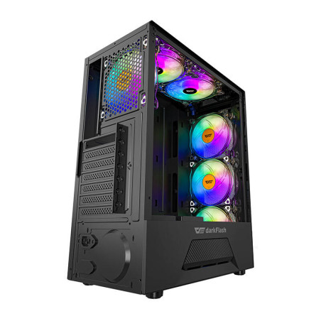 Case per PC Darkflash LEO (Nero)