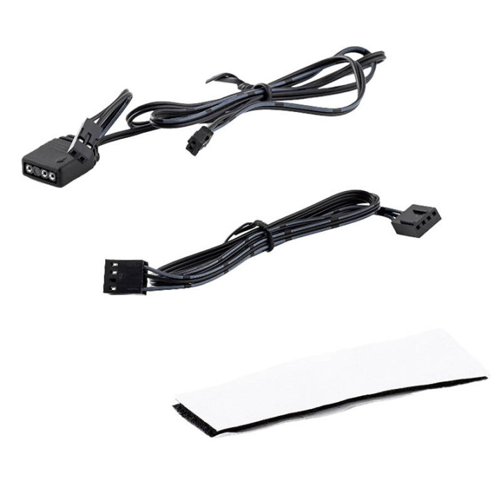 darkFlash RC2 Controller RGB PWM con Telecomando Nero