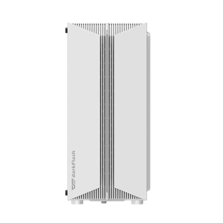 darkFlash DK151 Case PC Mid Tower Bianco con 3 ventole RGB