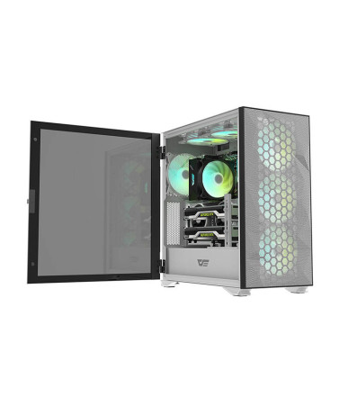 darkFlash C6 3in1 120mm ARGB Ventola Case Bianco