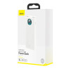 Powerbank Baseus Amblight 30000mAh, 4xUSB, USB-C, 65W (Bianco)