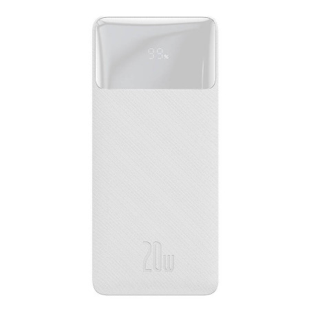 Powerbank Baseus Bipow 10000mAh, 20W Bianco
