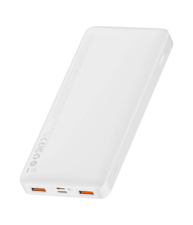 Powerbank Baseus Bipow 10000mAh, 20W (white)