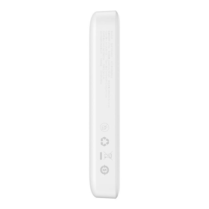Powerbank Baseus Magnetic, 10000mAh, USB-C 20W, MagSafe (white)