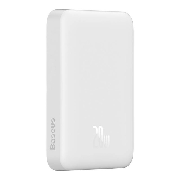 Powerbank Baseus Magnetic Mini 10000mAh Bianco USB-C 20W MagSafe