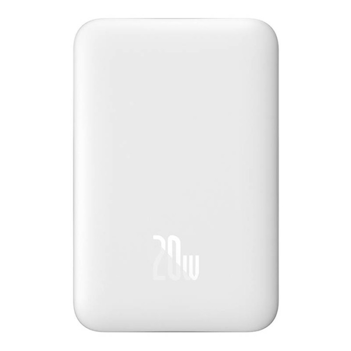 Powerbank Baseus Magnetic Mini 10000mAh Bianco USB-C 20W MagSafe