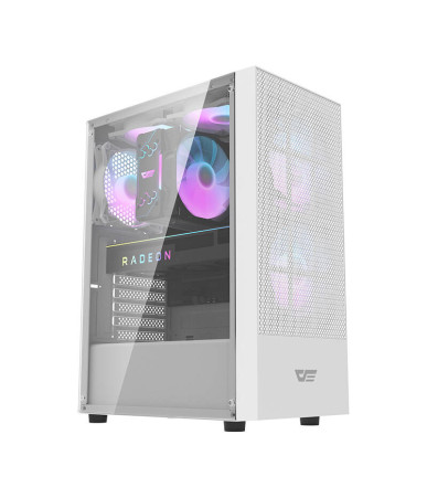 Darkflash A290 computer case (white) + 3 RGB fans