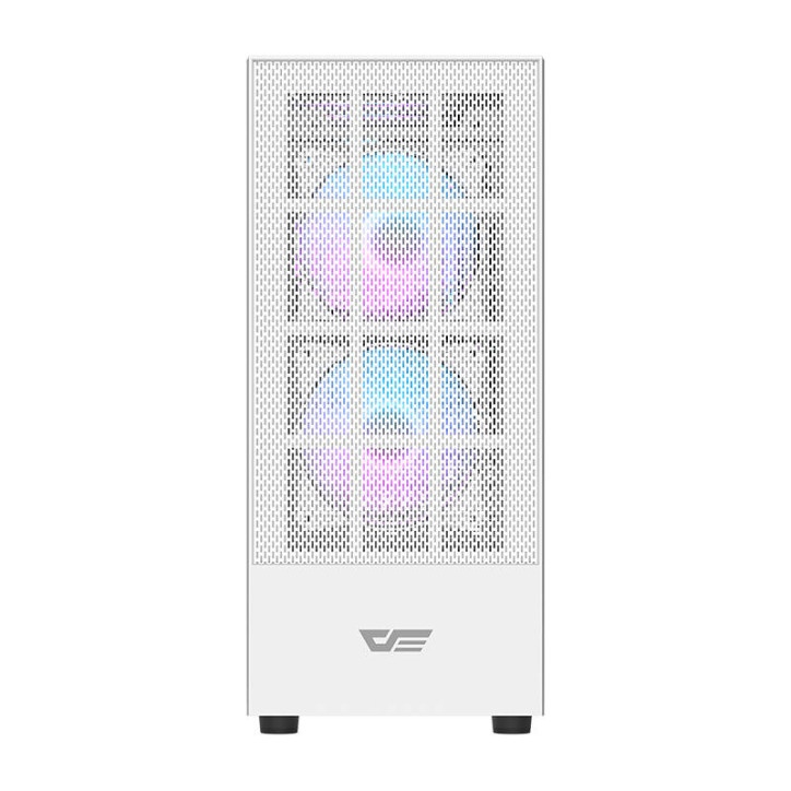 Case PC Darkflash A290 Bianco + 3 ventole RGB