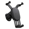 Stable Gravitational Wireless Charging Car Mount Baseus Pro 15W (black)