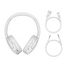 Baseus Encok D02 Pro Cuffie Wireless (Bianco)